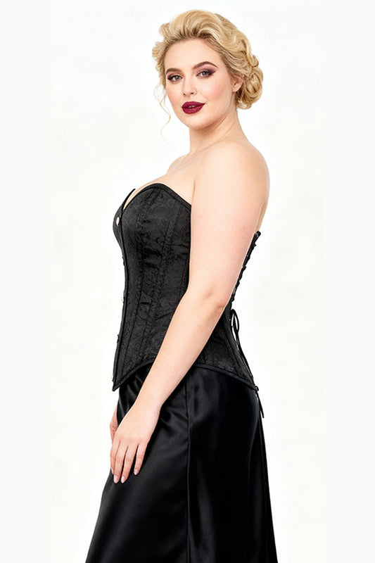 Blaise Overbust Black Corset