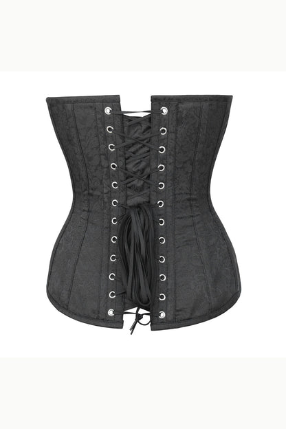 Blaise Overbust Black Corset