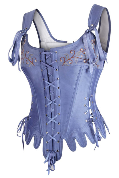 Powder Blue Dawnette Overbust Corset