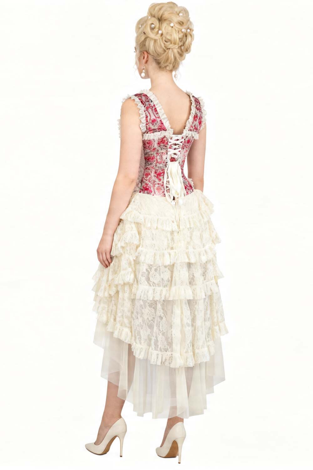 Blush Rose Anastasia Rococo Taffeta Corset Dress