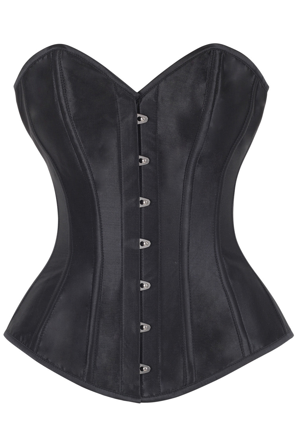 Midnight Black Navya Gothic Overbust Corset