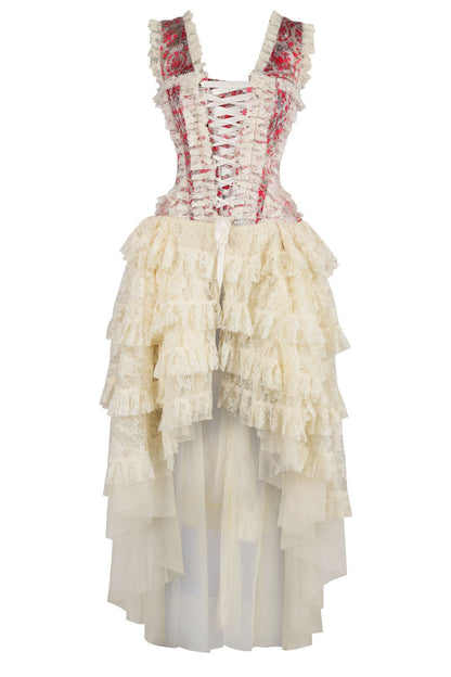 Blush Rose Anastasia Rococo Taffeta Corset Dress