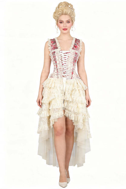 Blush Rose Anastasia Rococo Taffeta Corset Dress