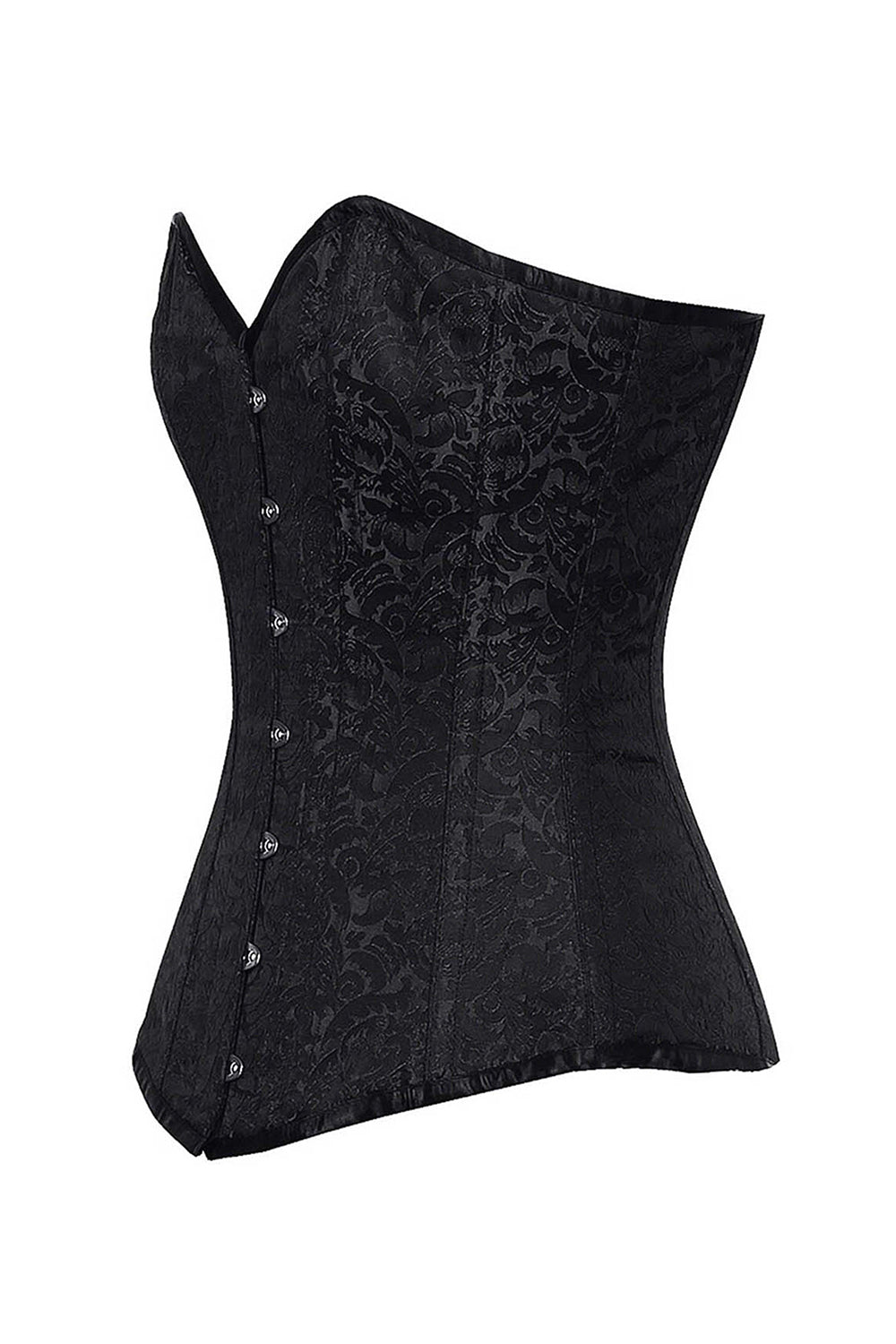 Regina Black Gothic Overbust Corset