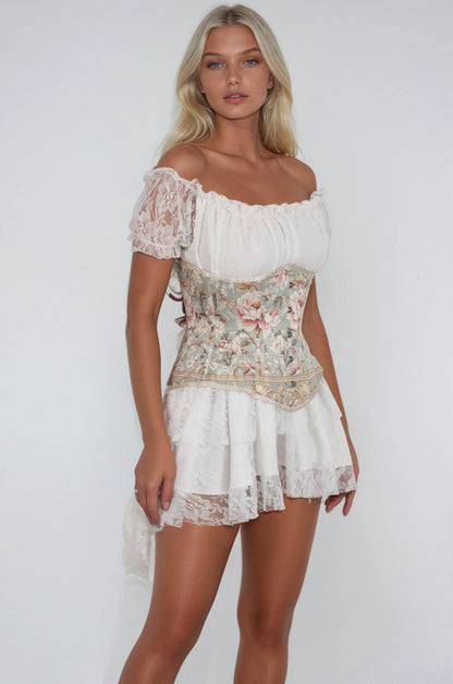 Nellene Gilded Romance Underbust Corset
