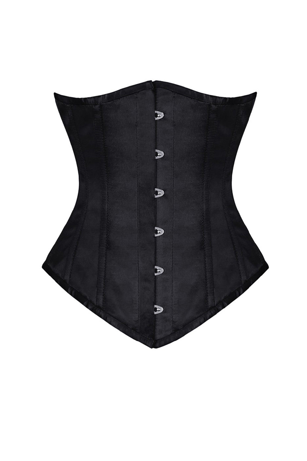 Elaina Gothic Underbust Long Satin Corset